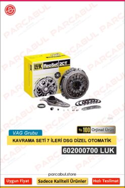 602000700 LUK | KAVRAMA SETİ 7 İLERİ DSG DİZEL OTOMATİK